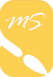 Logo Malerbetrieb Birkobein gelb